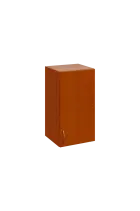 NA 2 - 4D nástavec na skříň, 1-dveřový, pravý, 750x400x400, třešeň šumavská